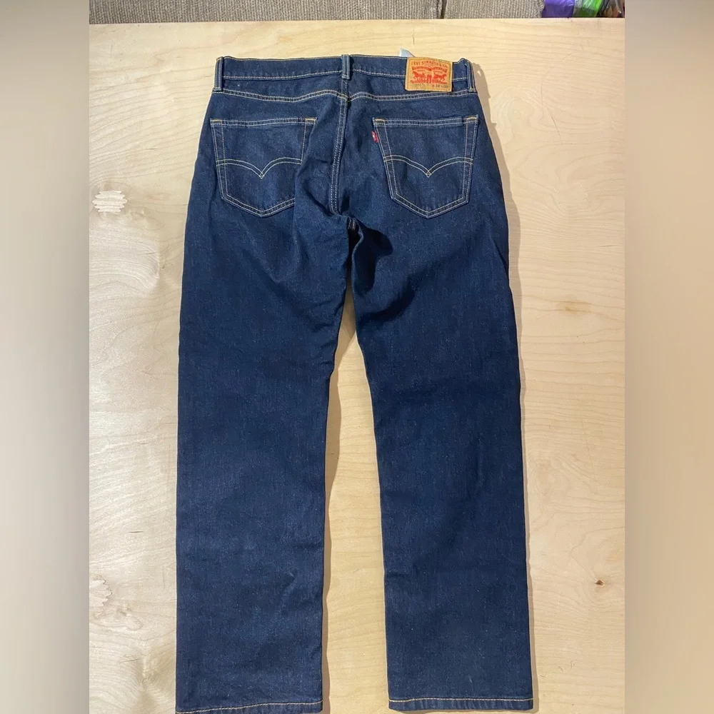 505 Levi Strauss Classic Blue Men's Jeans 34x30 (QK)